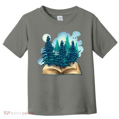 Nature Forest Book Toddler T-Shirt