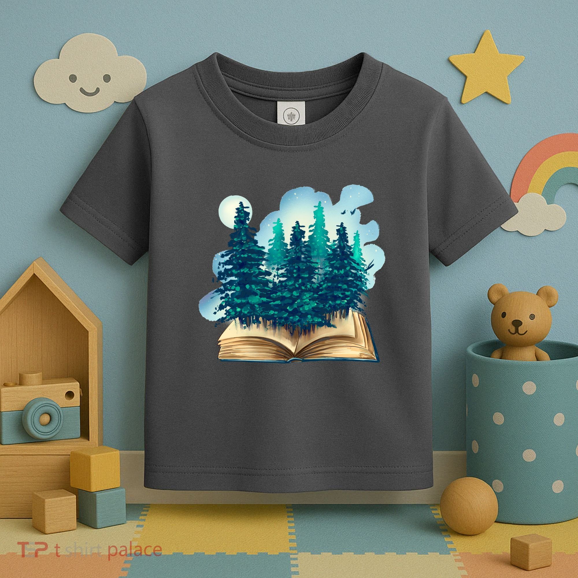 Nature Forest Book Toddler T-Shirt