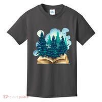 Nature Forest Book Kids T-Shirt thumb 0