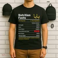 Nutrition Facts Baba Persian Grandfather Grandpa Grandad T-Shirt thumb 6