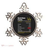 Nutrition Facts Baba Persian Grandfather Grandpa Grandad Ornament thumb 0