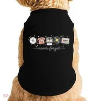 Never Forget Beloved Old Technology Doggie Tank thumb 0