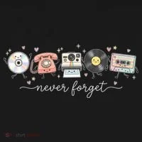 Never Forget Beloved Old Technology Doggie Tank thumb 4