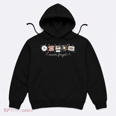 Never Forget Beloved Old Technology Hoodie