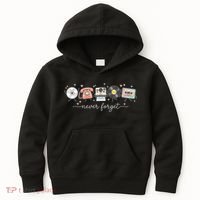 Never Forget Beloved Old Technology Kids Hoodie thumb 0