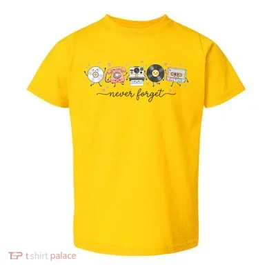 Never Forget Beloved Old Technology Toddler T-Shirt