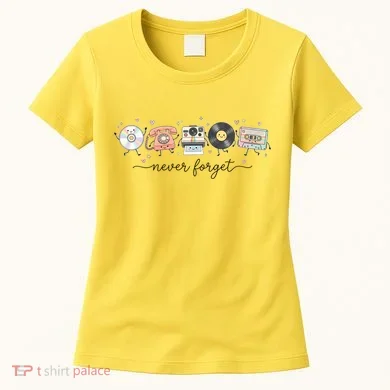 Never Forget Beloved Old Technology Women's T-Shirt