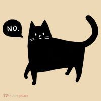 No Funny Black Cat Tote Bag thumb 4