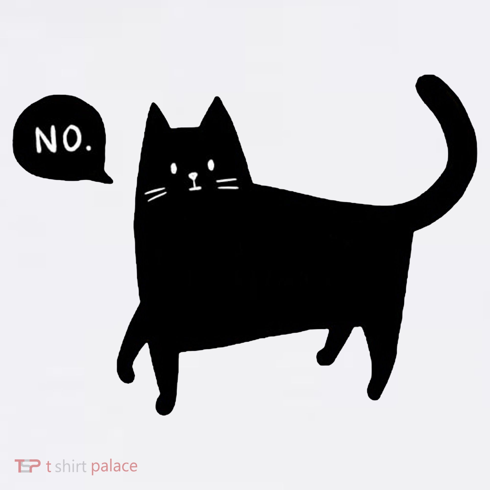 No Funny Black Cat Baby Bodysuit