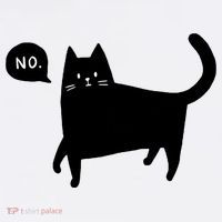 No Funny Black Cat Women's Long Sleeve Shirt thumb 2