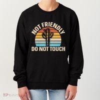 Not Friendly Do Not Touch Women's Sweatshirt thumb 0