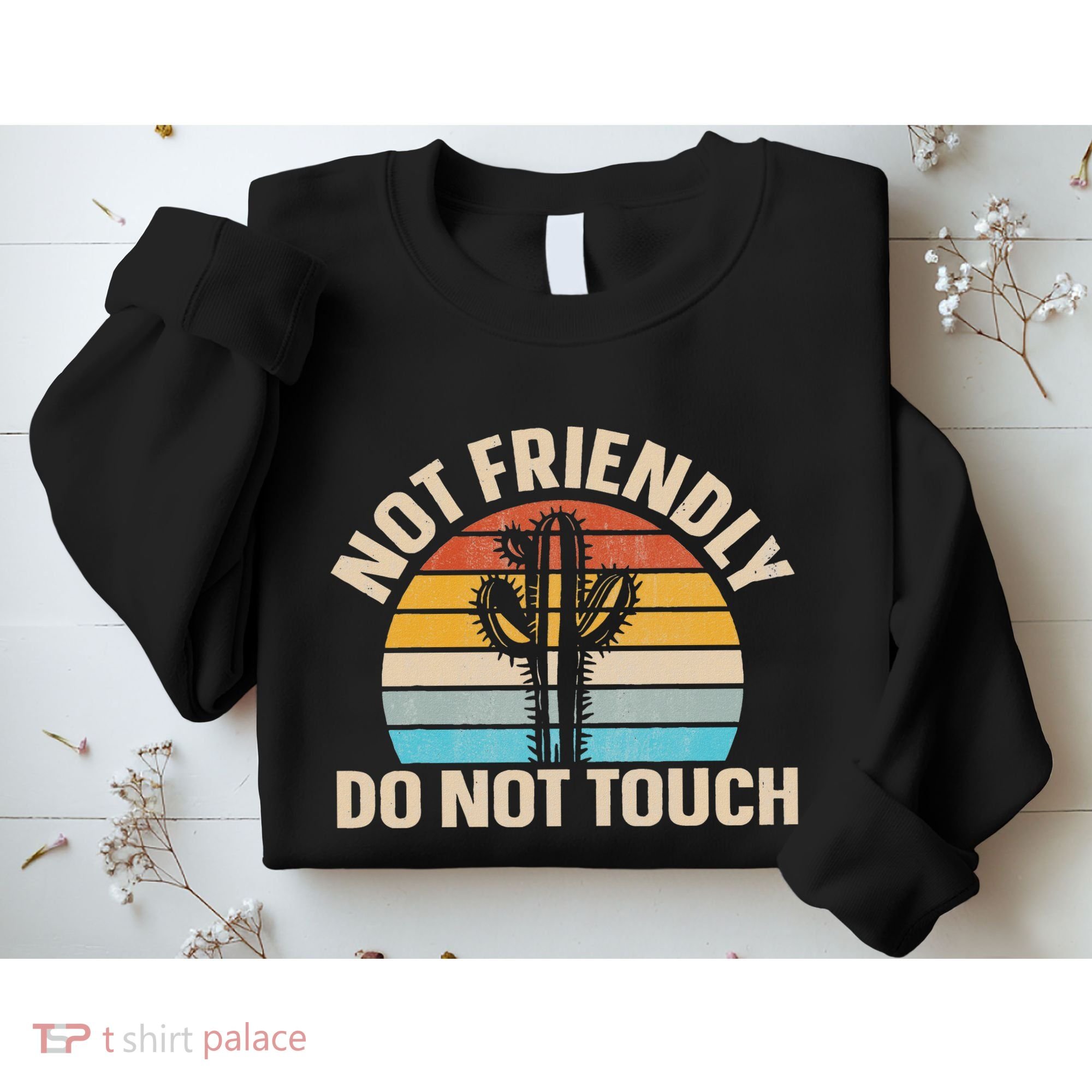Not Friendly Do Not Touch Sweatshirt