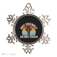 Not Friendly Do Not Touch Ornament thumb 0