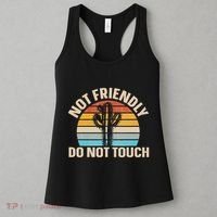 Not Friendly Do Not Touch Women's Tank Top thumb 3