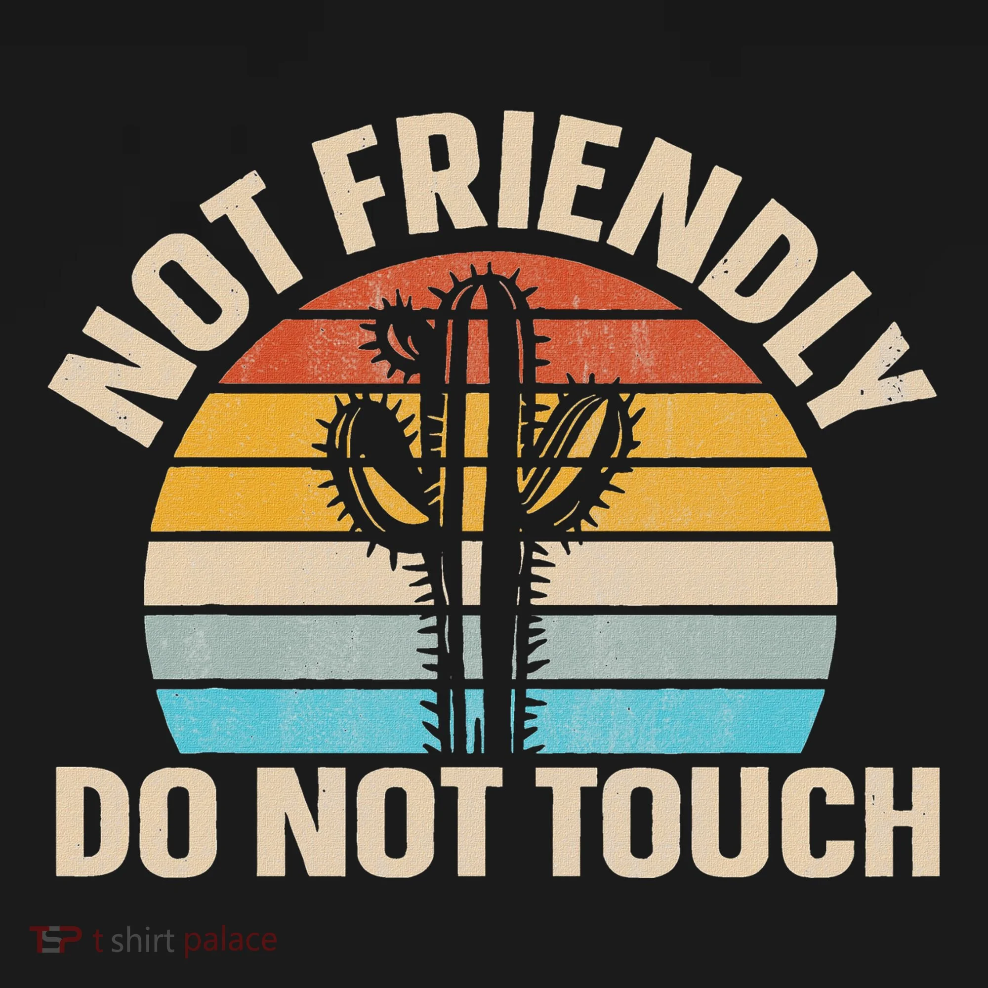 Not Friendly Do Not Touch Toddler Hoodie