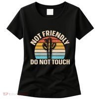 Not Friendly Do Not Touch Women's T-Shirt thumb 0