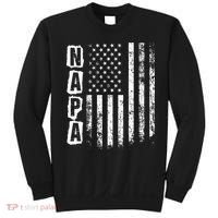 Napa FatherS Day American Flag 4th Of July Sweatshirt thumb 0