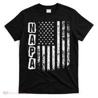 Napa FatherS Day American Flag 4th Of July T-Shirt thumb 0