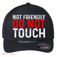 Not Friendly Do Not Touch Flexfit Unipanel Trucker Cap thumb 0
