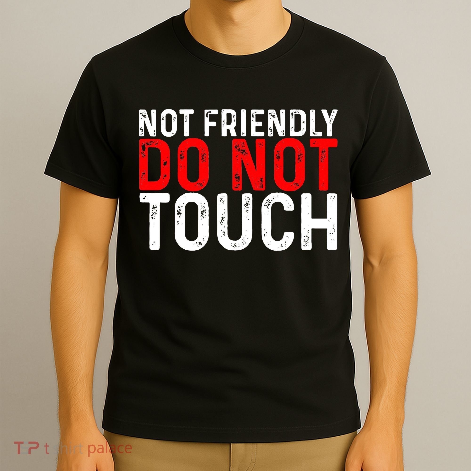 Not Friendly Do Not Touch T-Shirt