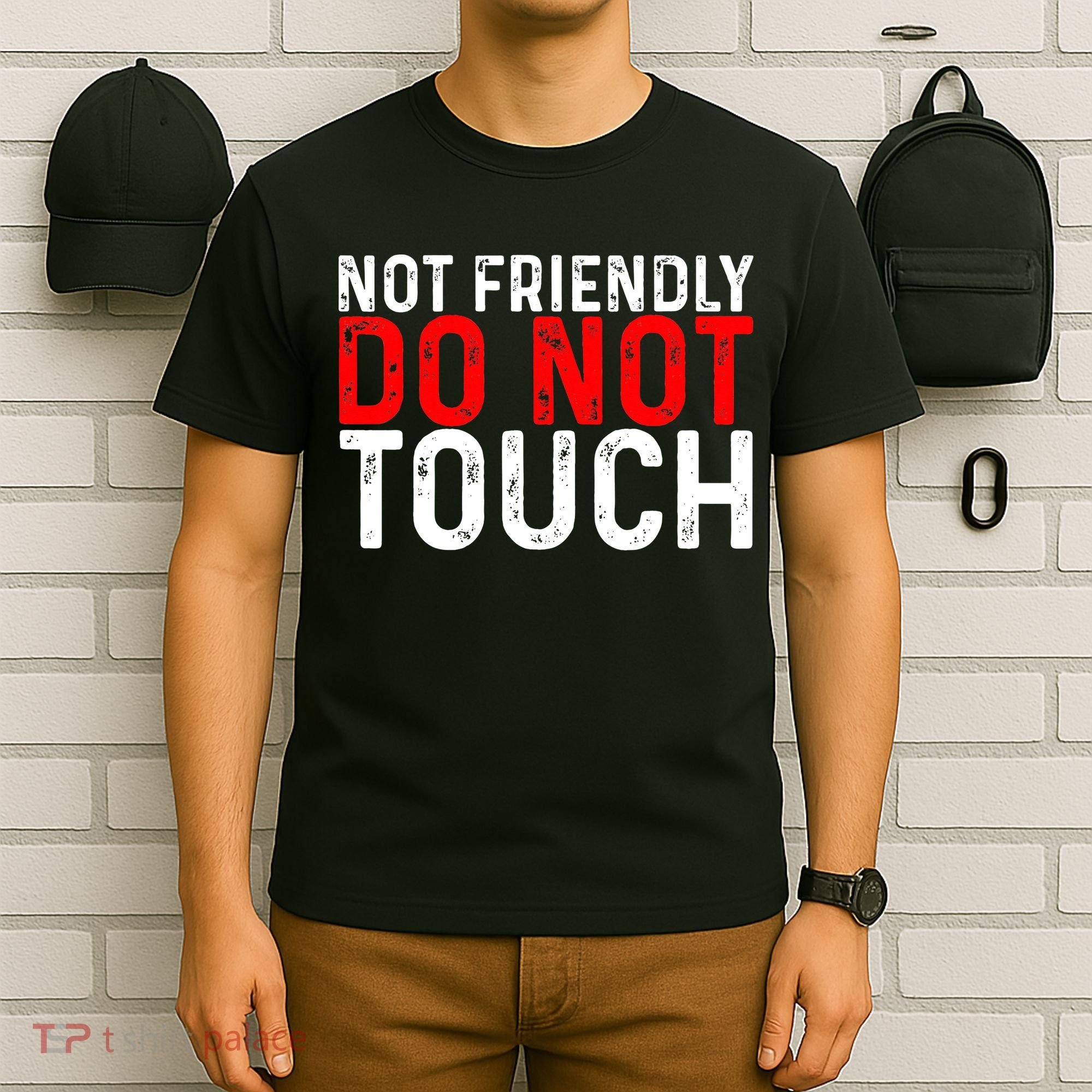 Not Friendly Do Not Touch T-Shirt