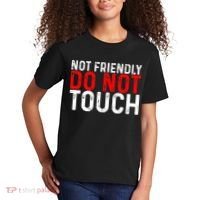Not Friendly Do Not Touch Kids T-Shirt thumb 2