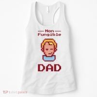 Non Fungible Dad NFT Women's Tank Top thumb 0
