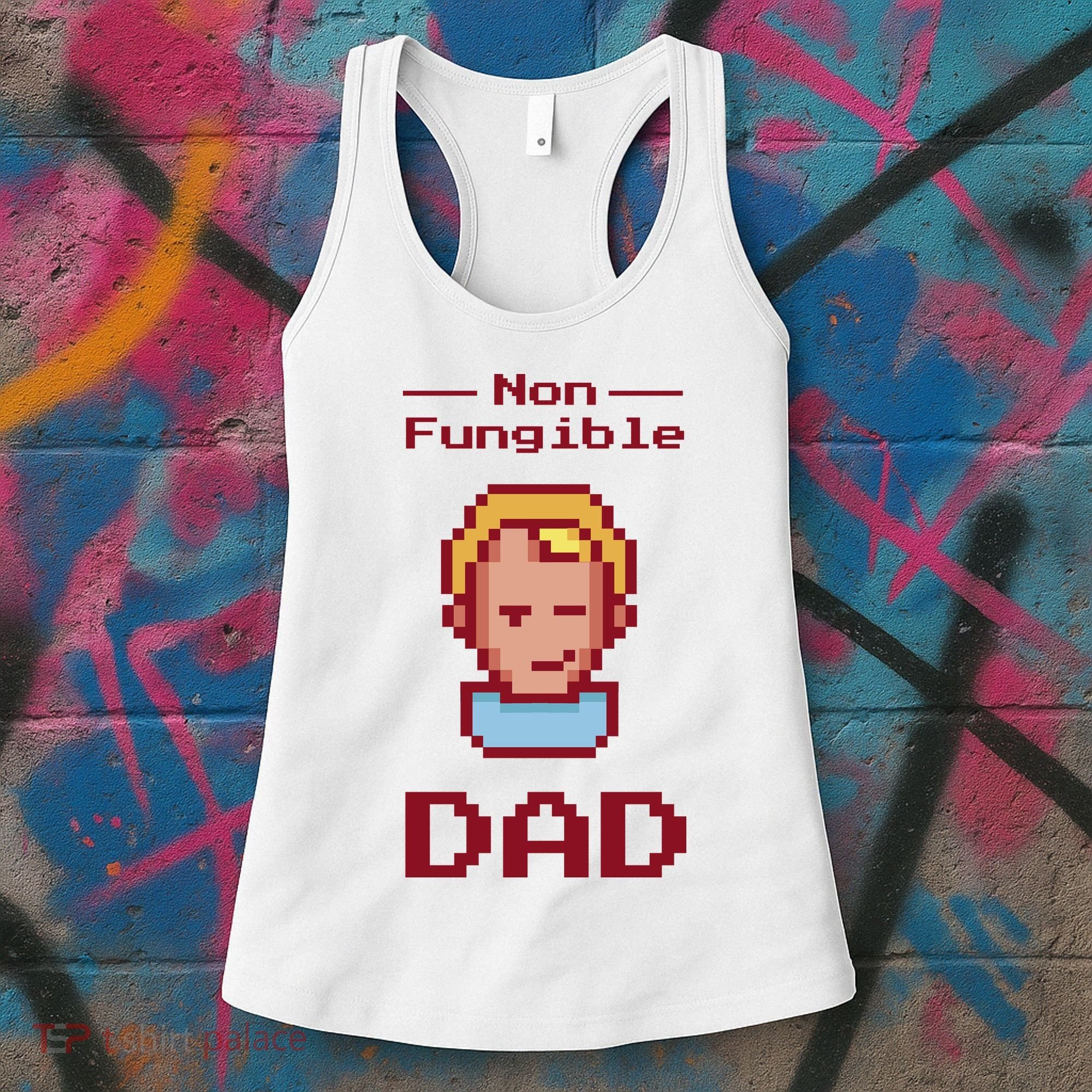 Non Fungible Dad NFT Women's Tank Top