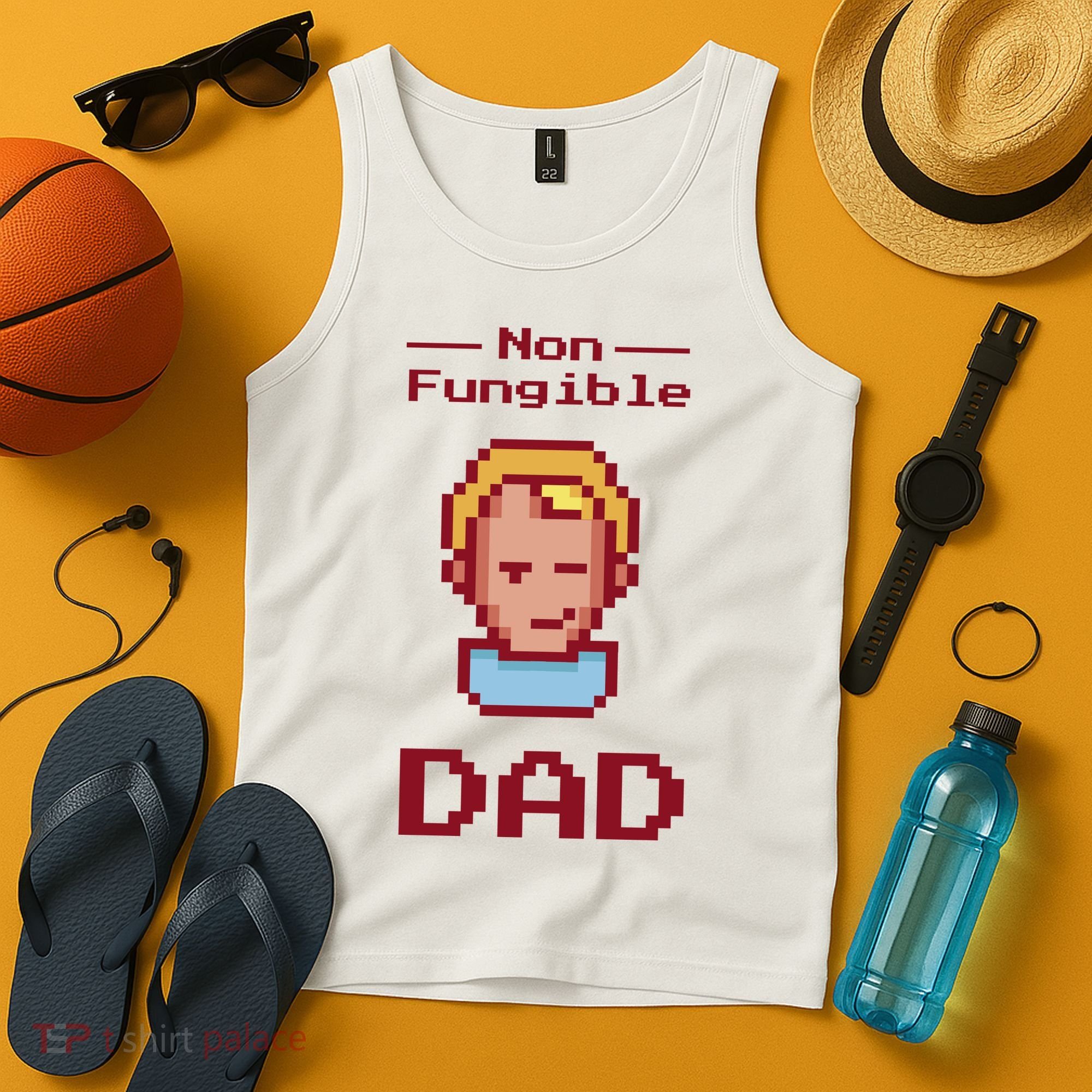 Non Fungible Dad NFT Tank Top