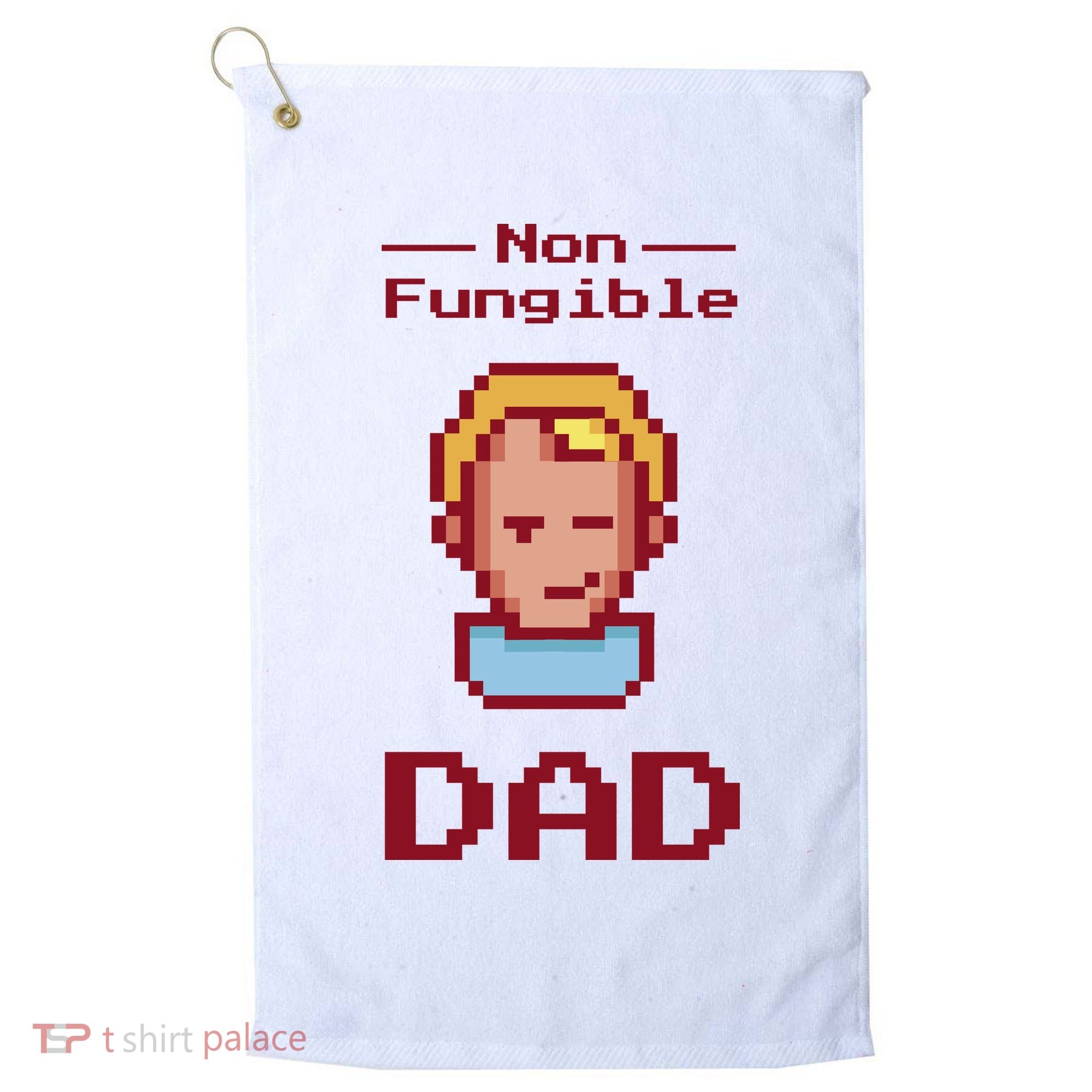 Non Fungible Dad NFT Golf Towel