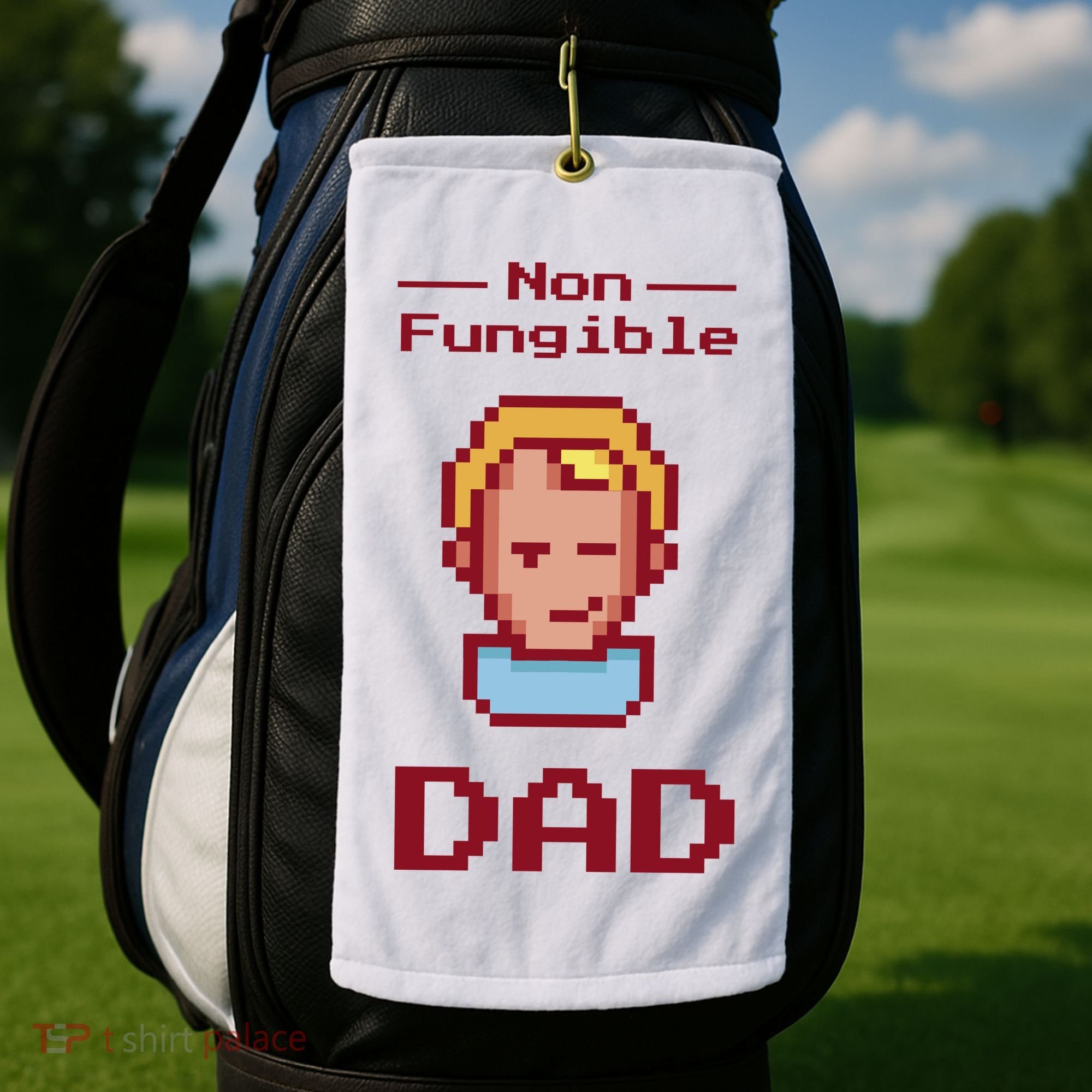 Non Fungible Dad NFT Golf Towel