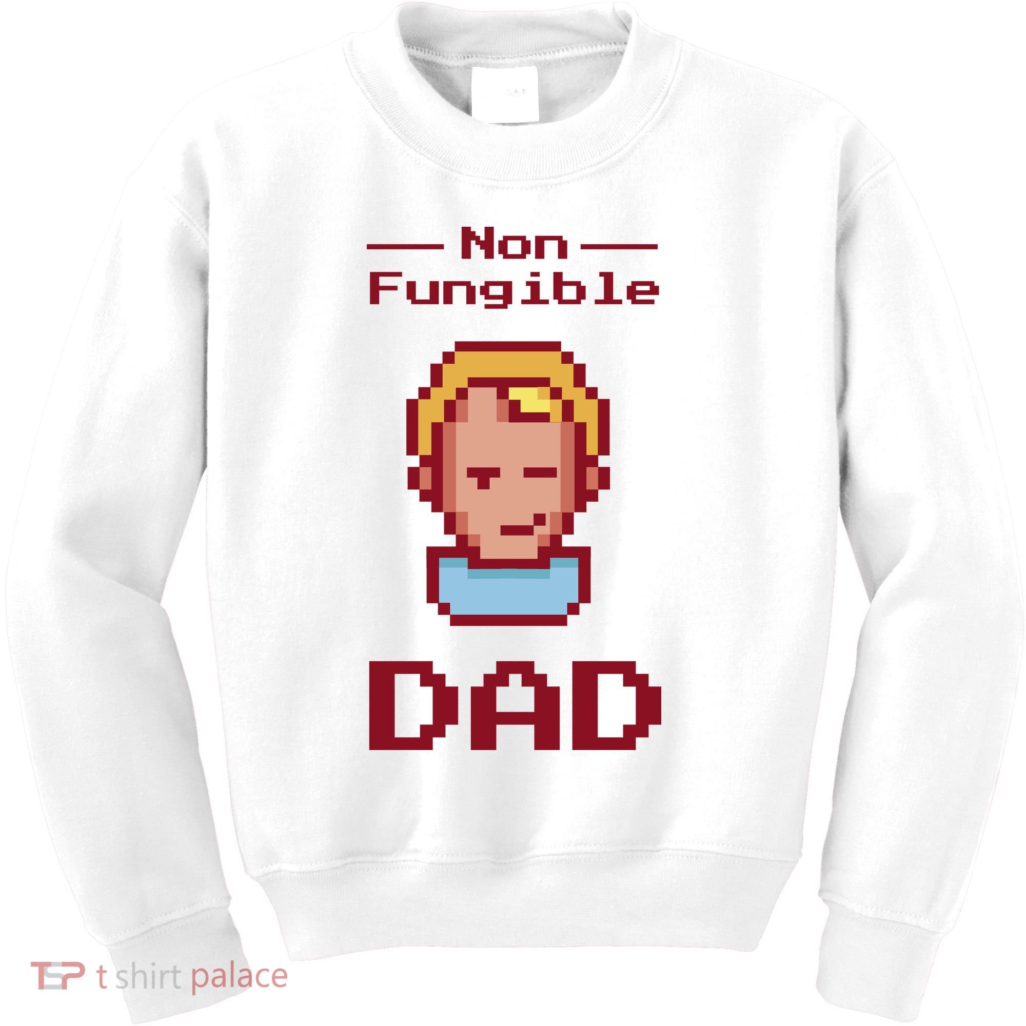 Non Fungible Dad NFT Kids Sweatshirt