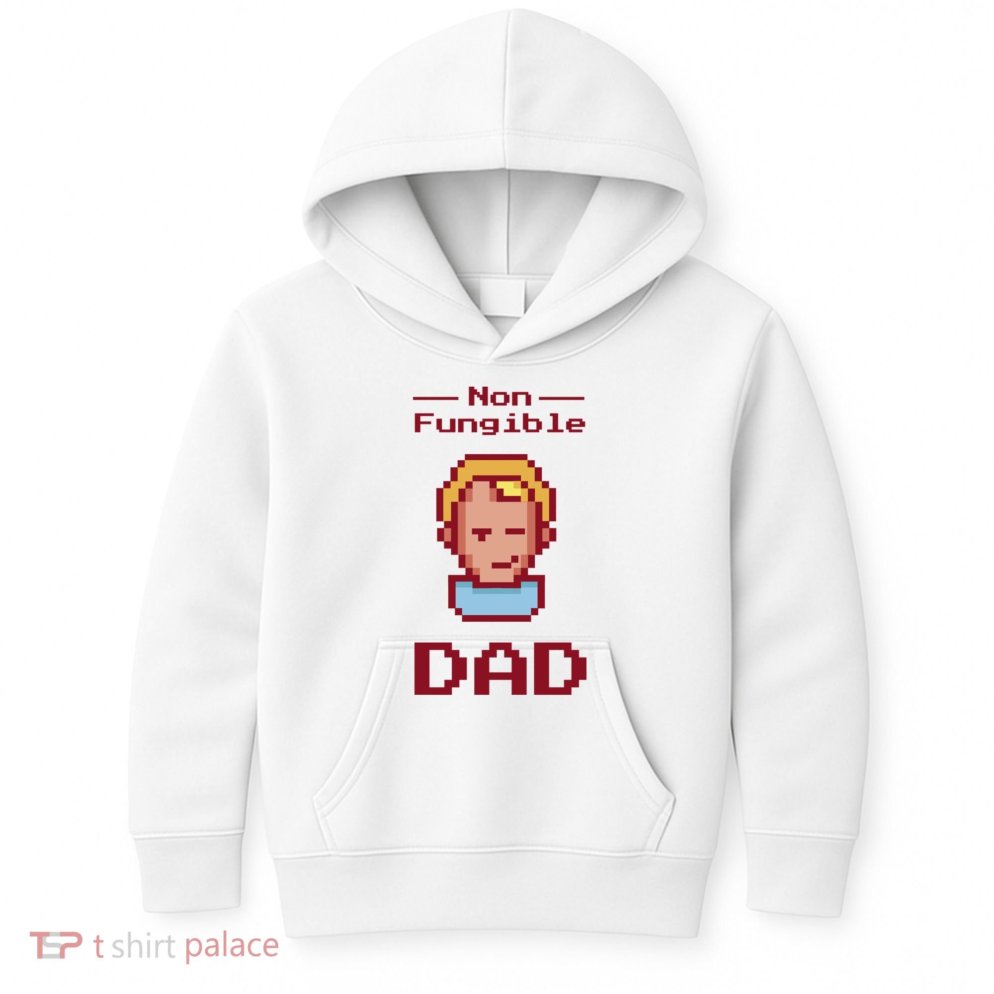 Non Fungible Dad NFT Kids Hoodie