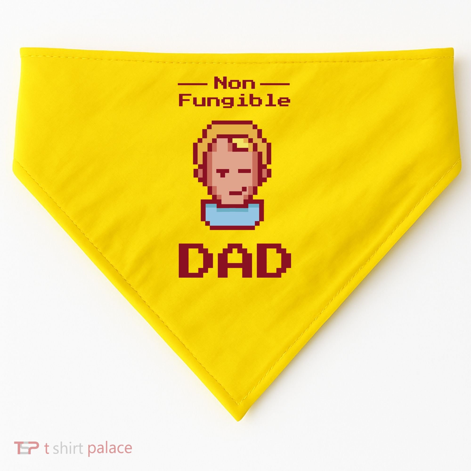 Non Fungible Dad NFT USA-Made Doggie Bandana
