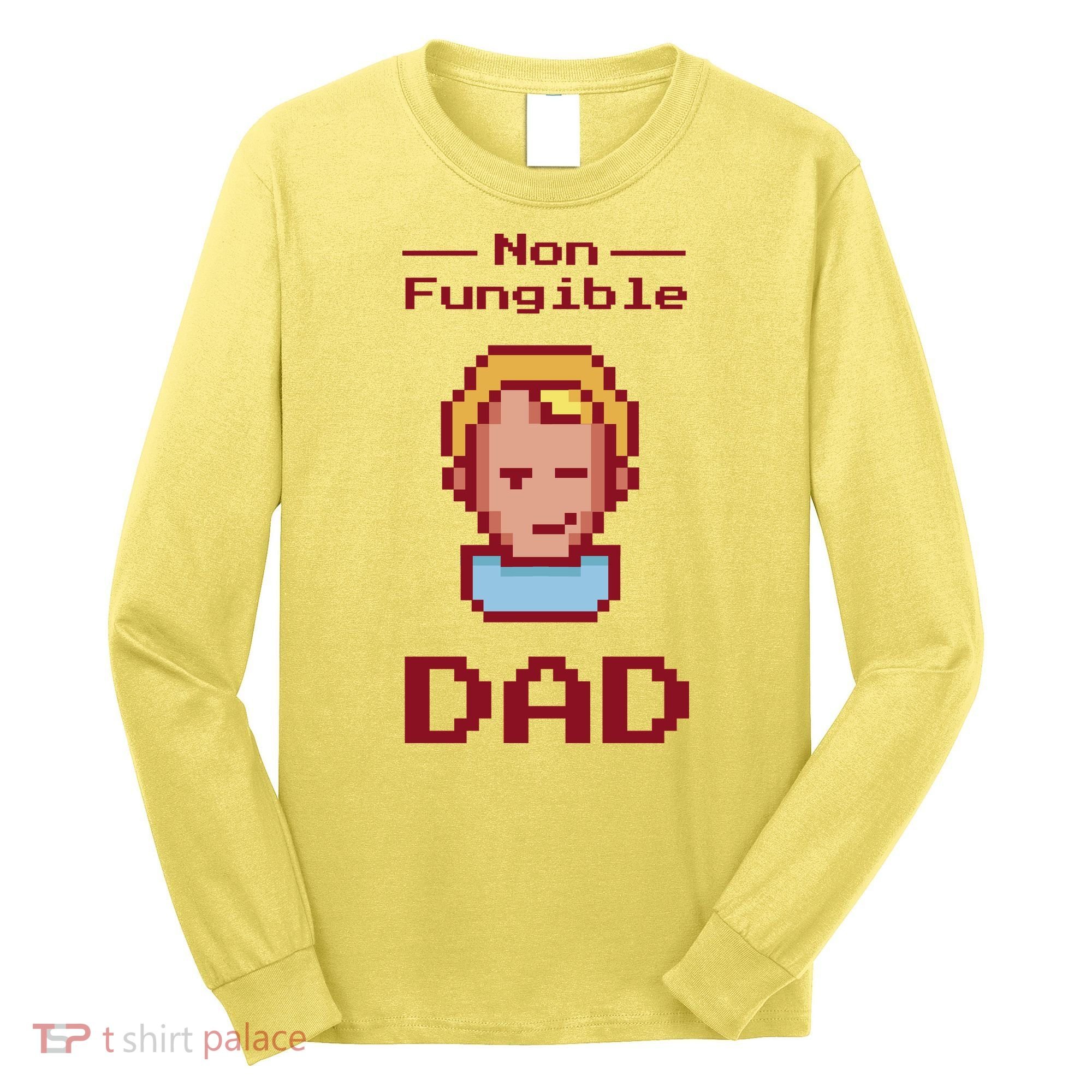 Non Fungible Dad NFT Long Sleeve Shirt