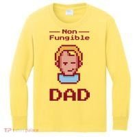 Non Fungible Dad NFT Kids Long Sleeve Shirt thumb 0