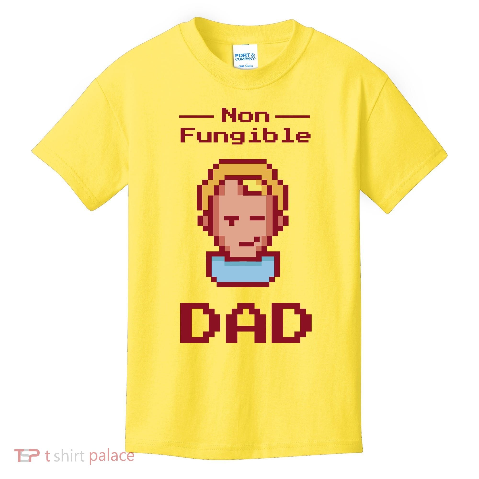 Non Fungible Dad NFT Kids T-Shirt