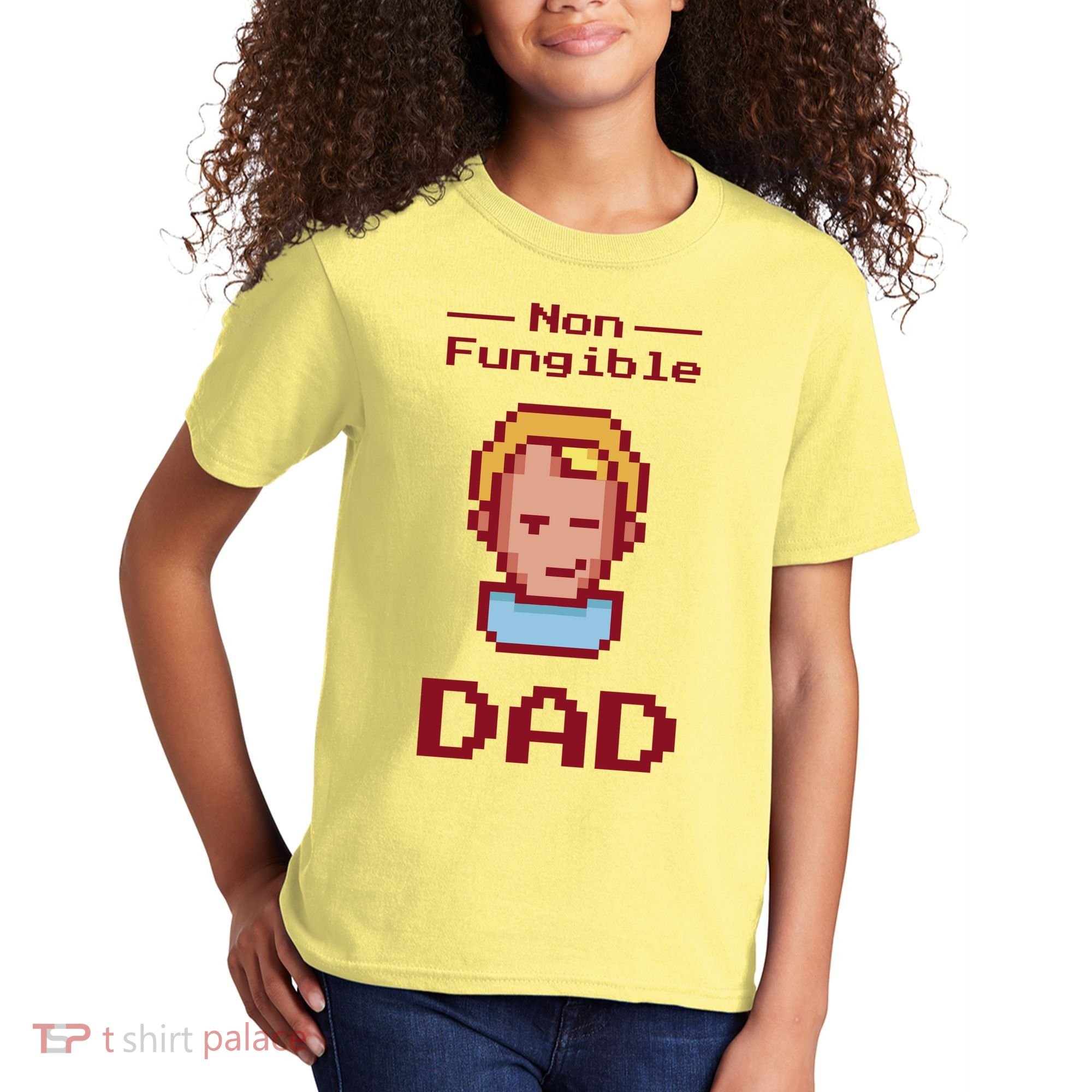 Non Fungible Dad NFT Kids T-Shirt