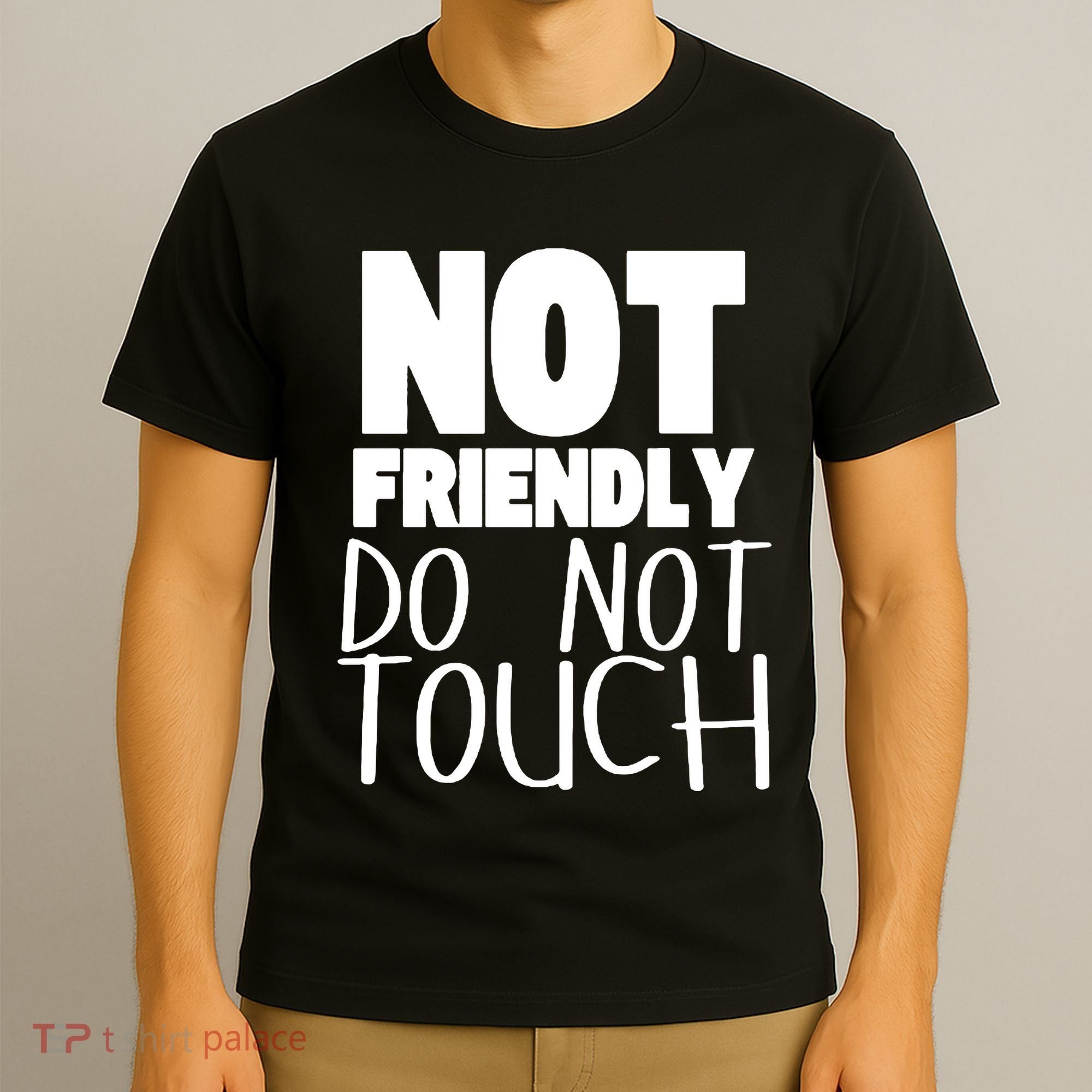 Not Friendly Do Not Touch T-Shirt