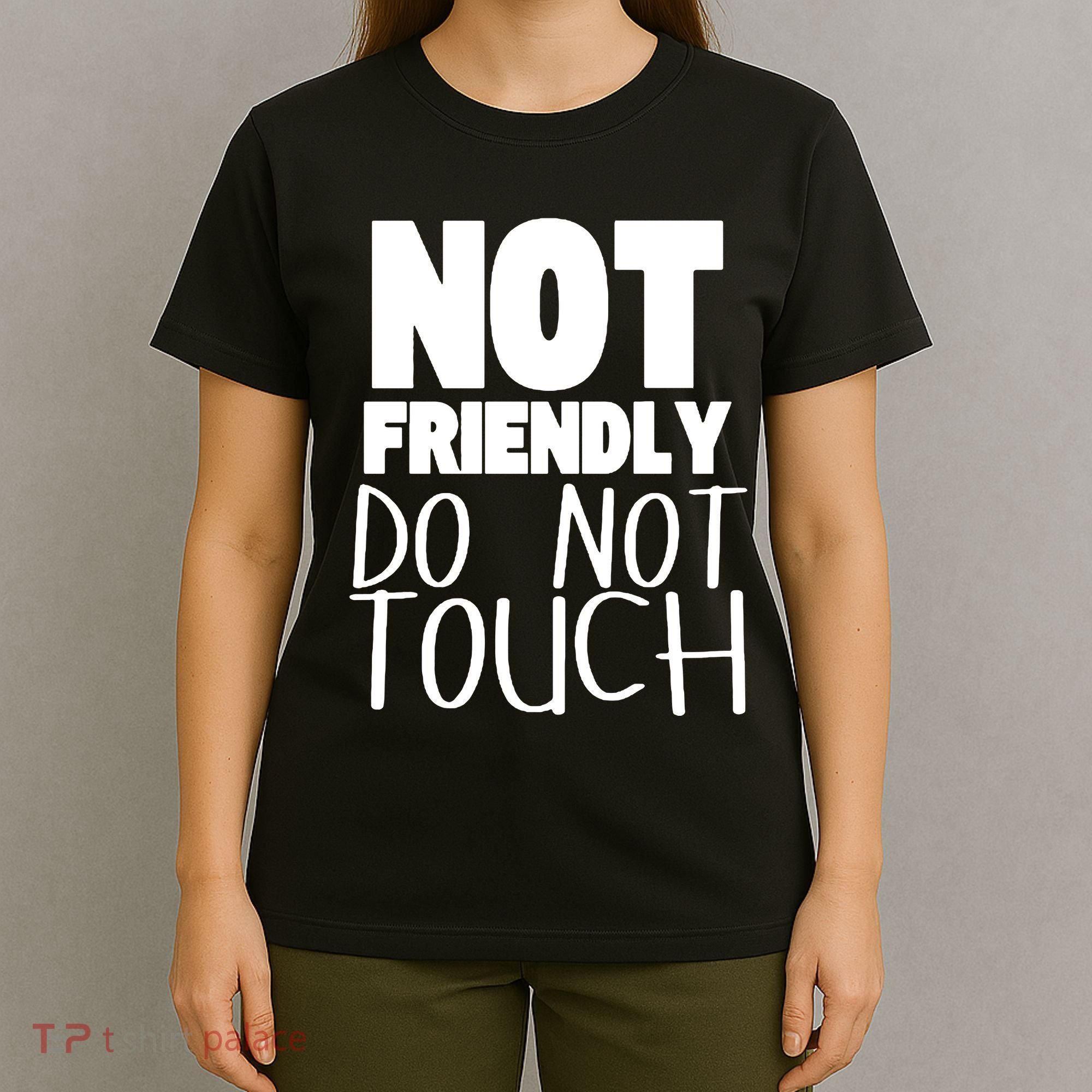 Not Friendly Do Not Touch T-Shirt