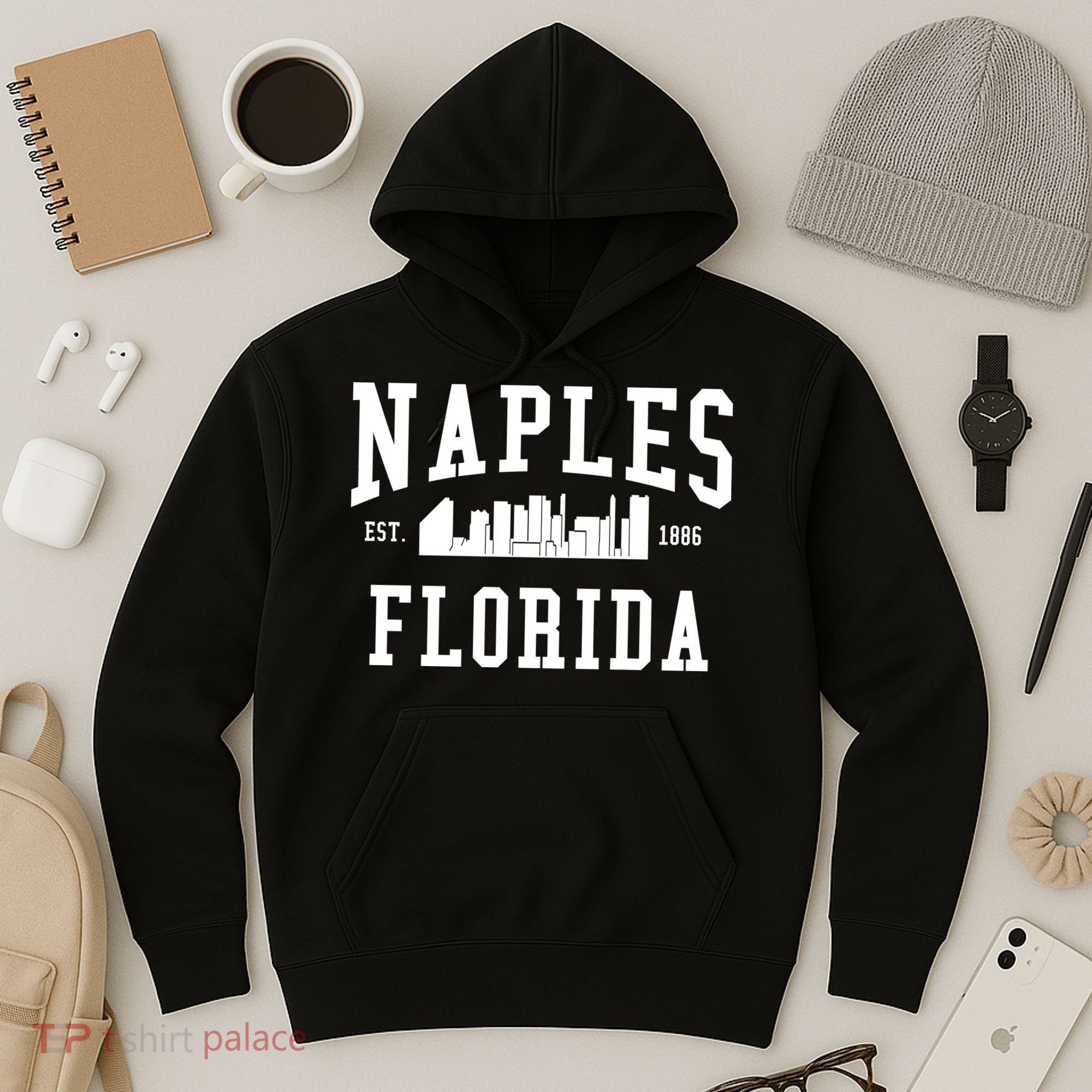 Naples Florida Est 1886 Hoodie
