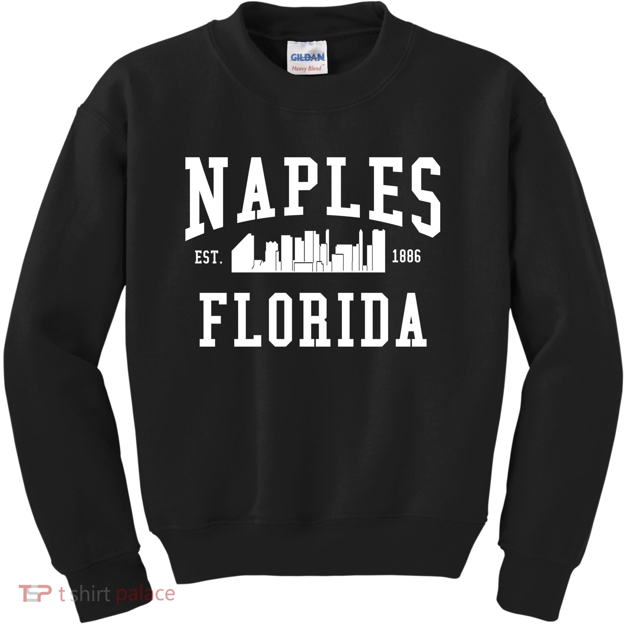 Naples Florida Est 1886 Kids Sweatshirt