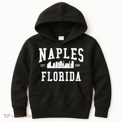 Naples Florida Est 1886 Kids Hoodie