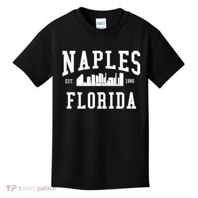 Naples Florida Est 1886 Kids T-Shirt