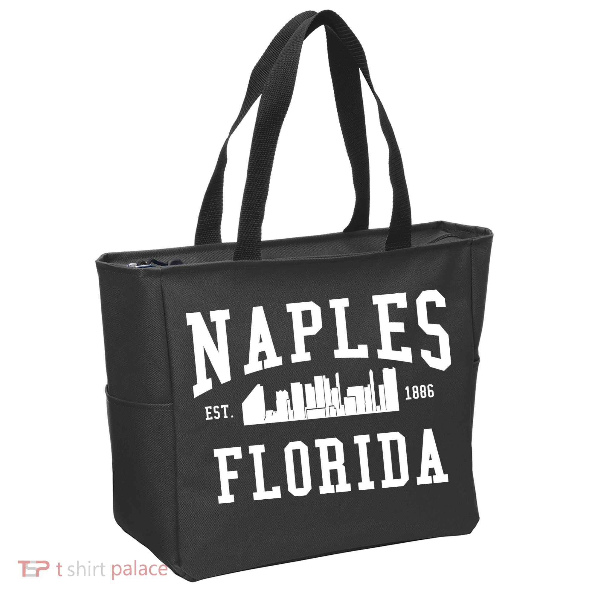 Naples Florida Est 1886 Tote Bag