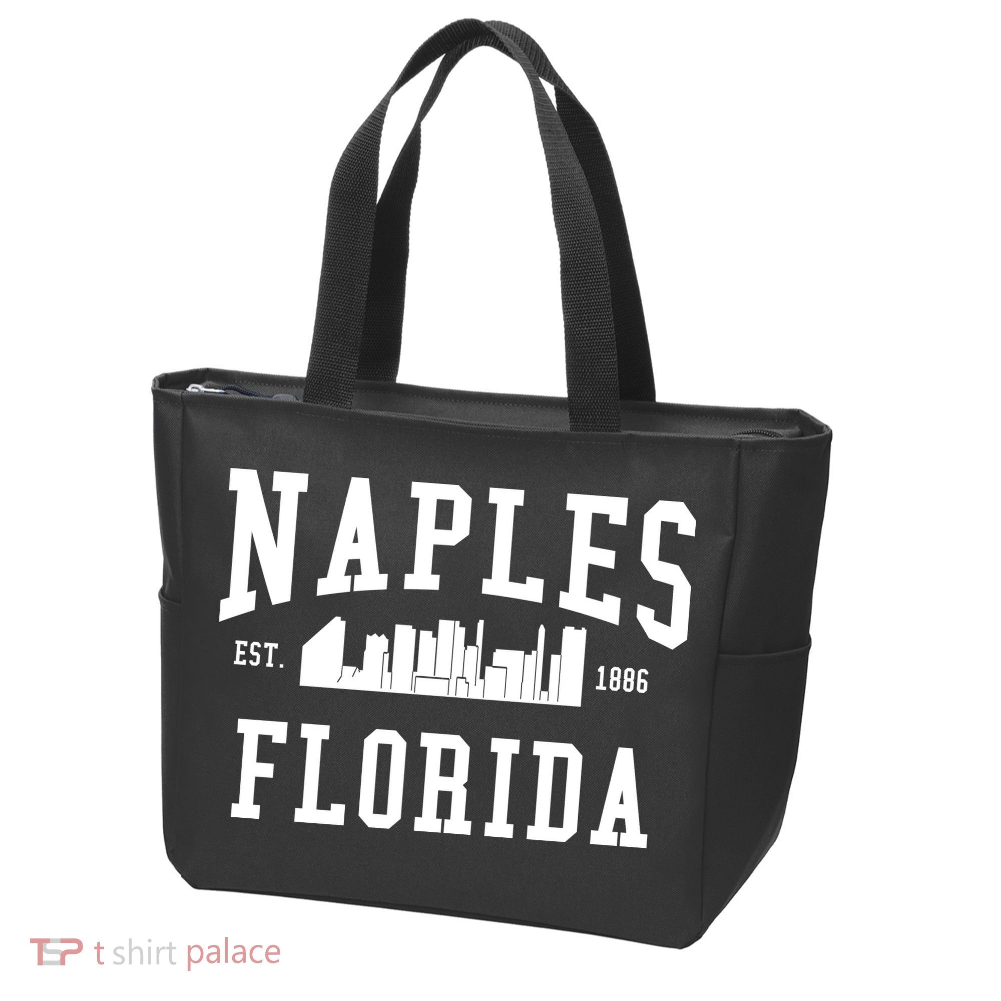 Naples Florida Est 1886 Tote Bag