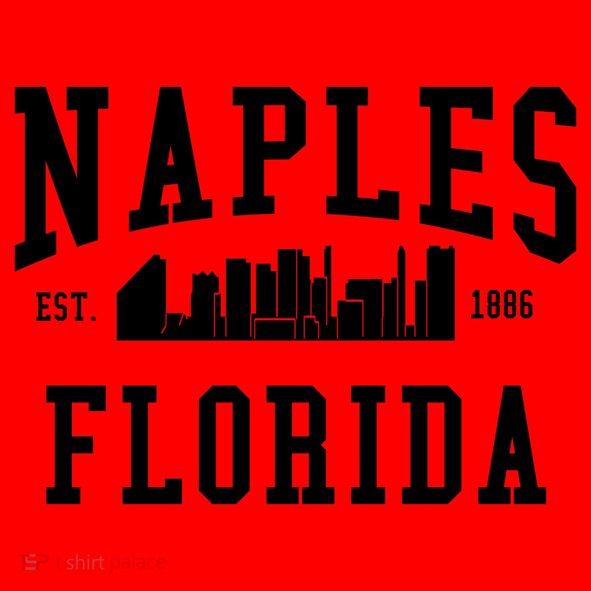 Naples Florida Est 1886 Santa Hat