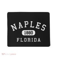 Naples Florida Est 1880 Varsity Arched Text Mousepad thumb 0