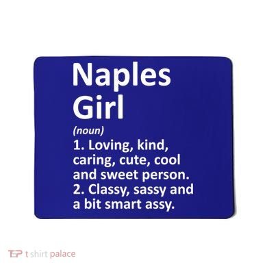 Naples Fl Florida Funny City Home Roots Gift Meaningful Gift Mousepad