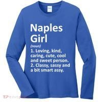 Naples Fl Florida Funny City Home Roots Gift Meaningful Gift Women's Long Sleeve Shirt thumb 0